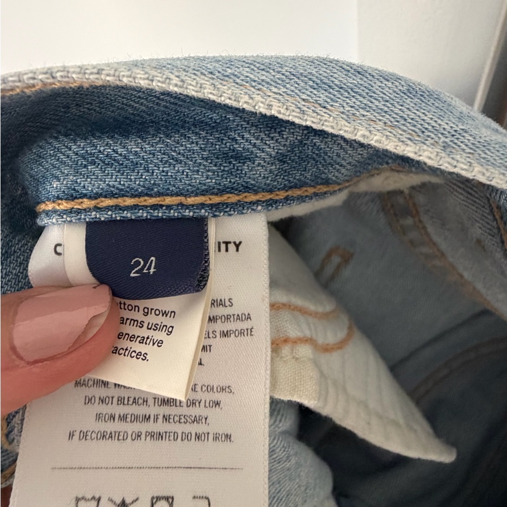Citizens Of Humanity Light Blue Straight Leg Jeans - Picture 7 of 8